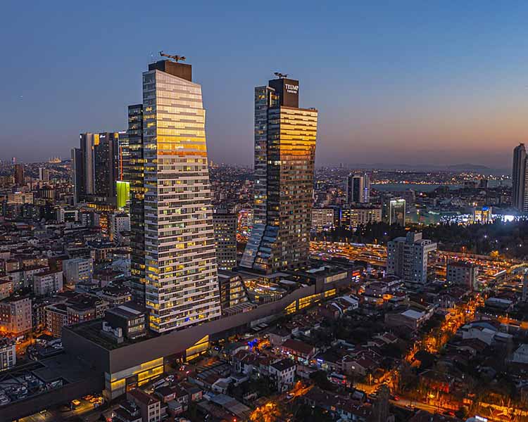 TOWNIST GAYRİMENKUL DANIŞMANLIK TRUMP TOWERS ŞİŞLİ MERKEZ OFİSİ
